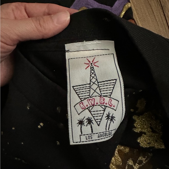 Vintage 90’s K.W.B.L. Los Angeles T Shirt (M) - Picture 5 of 5